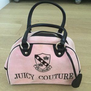 Y2k pink Vintage Juicy Couture Velour Purse